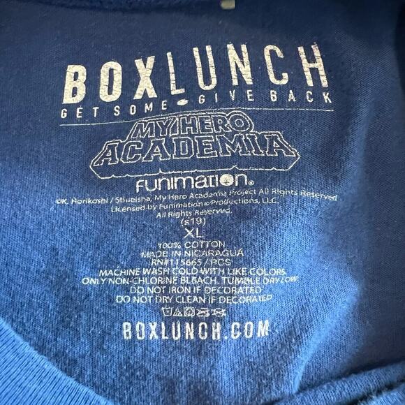My Hero Academia Men's Blue T Shirt Size XL - Picture 6 of 6